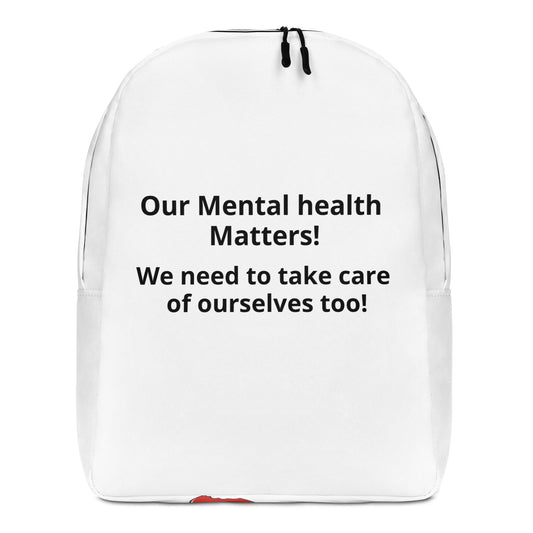 Our Mental Health Minimalist Backpack