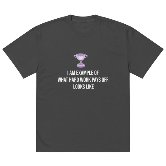 Being EX of Hard work  faded t-shirt